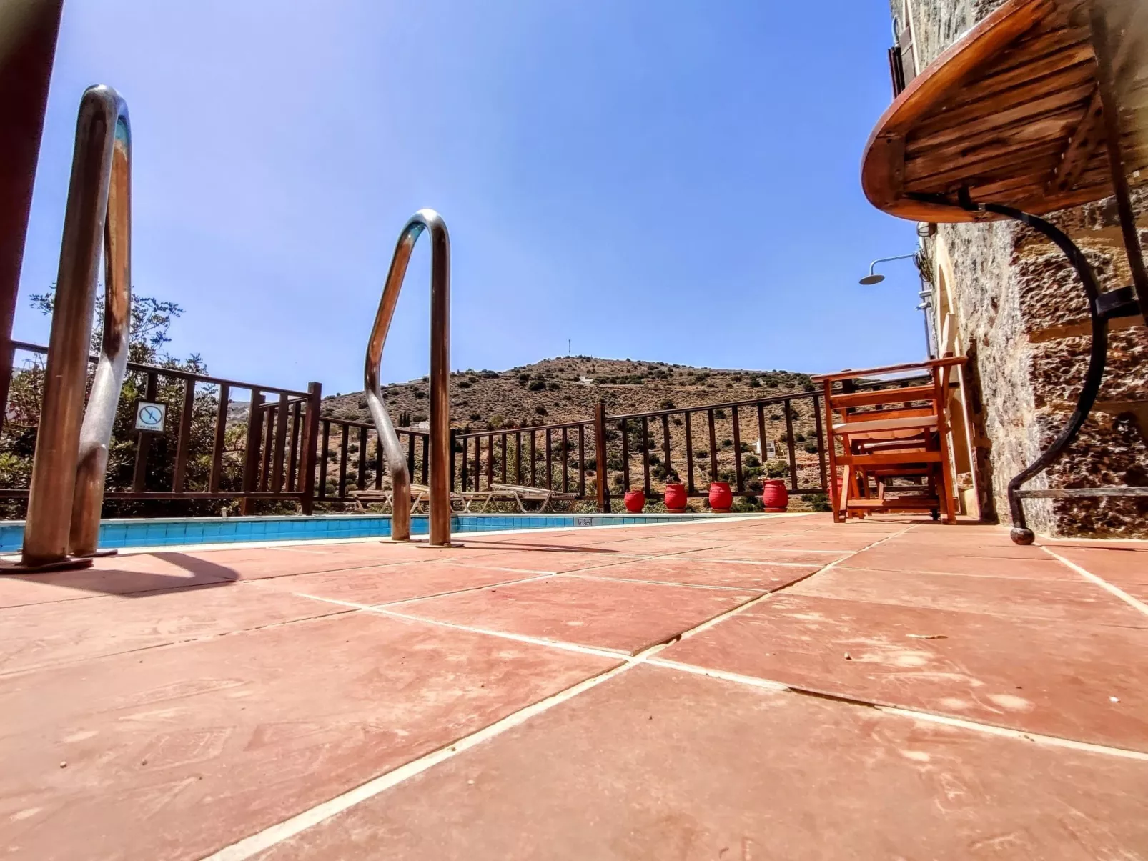 Steinhaus Erato Privater Pool Landschaftliche Kretische Ansichten-Image-tags.info