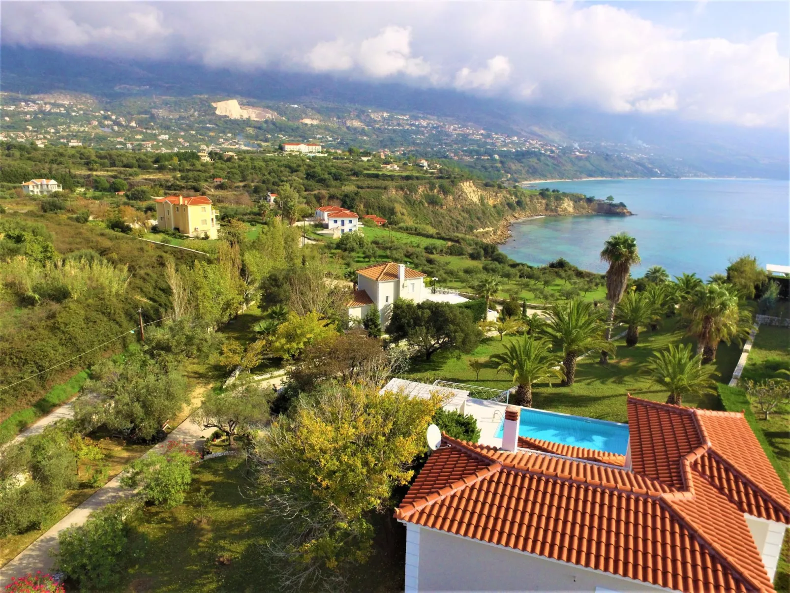 "Sea Wave Villa"-Buiten