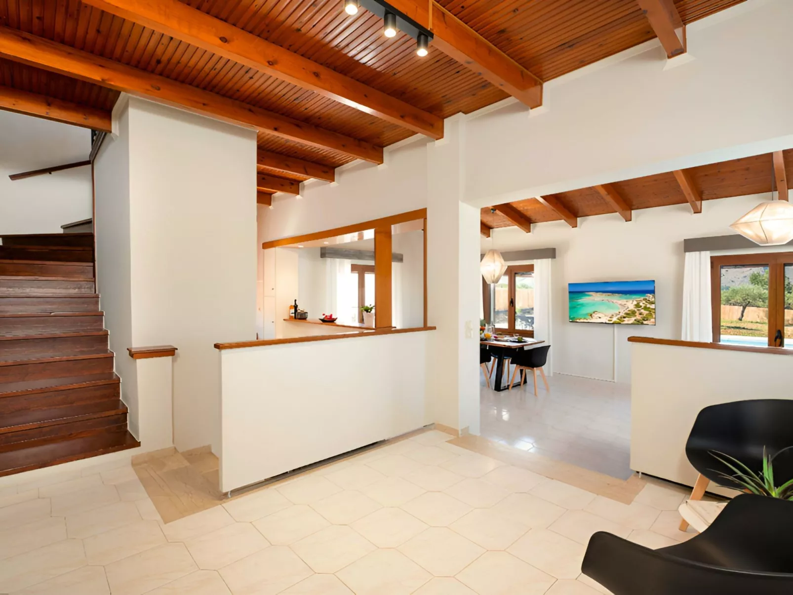 "Vegghera Villa" mit Bergblick-Binnen