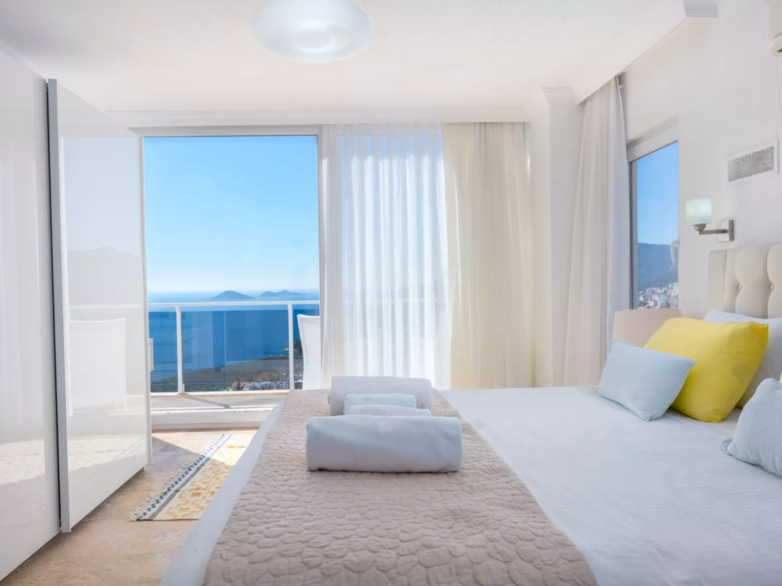 Luxuriöse Villa mit Meerblick in Kalkan Kalamar-Binnen