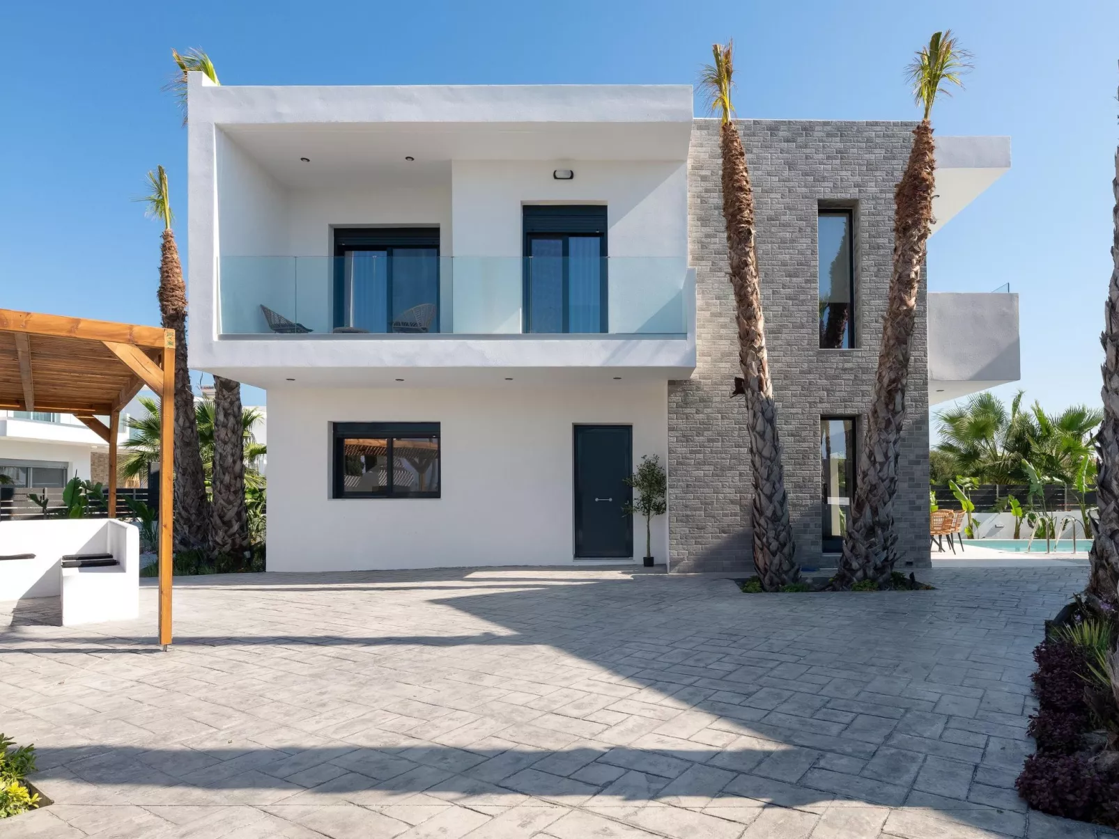 "Davlakos Villa Eve"-Buiten