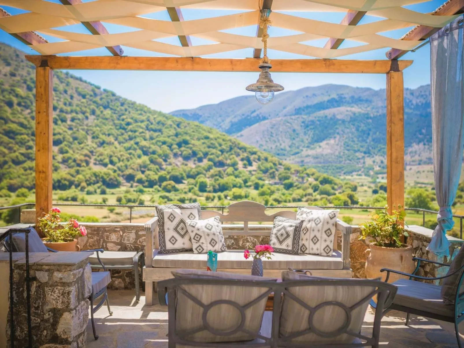 Villa "Villa  sunny Askyfou"-Buiten