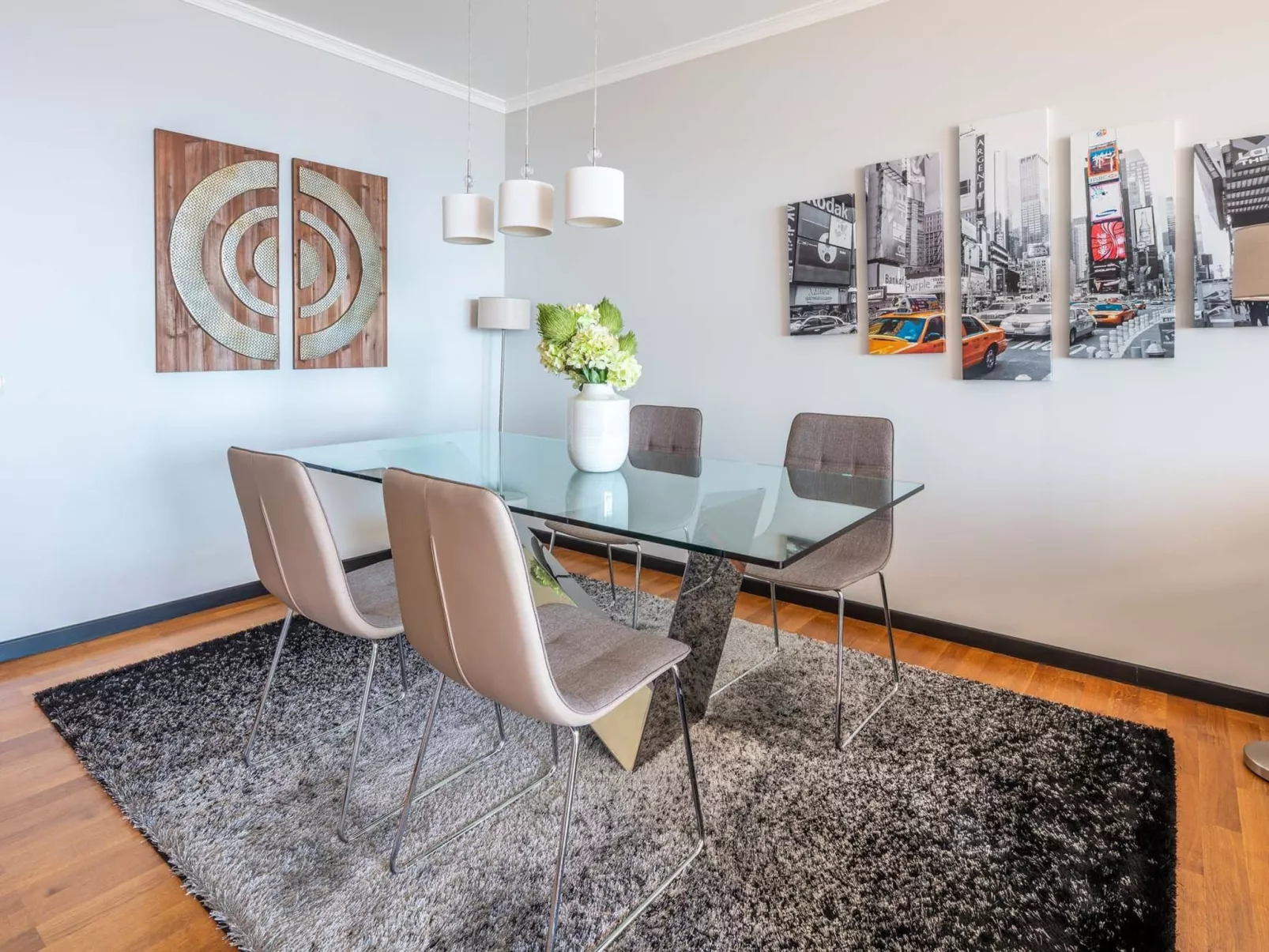 Modernes Terrassenapartment am Meer-Binnen