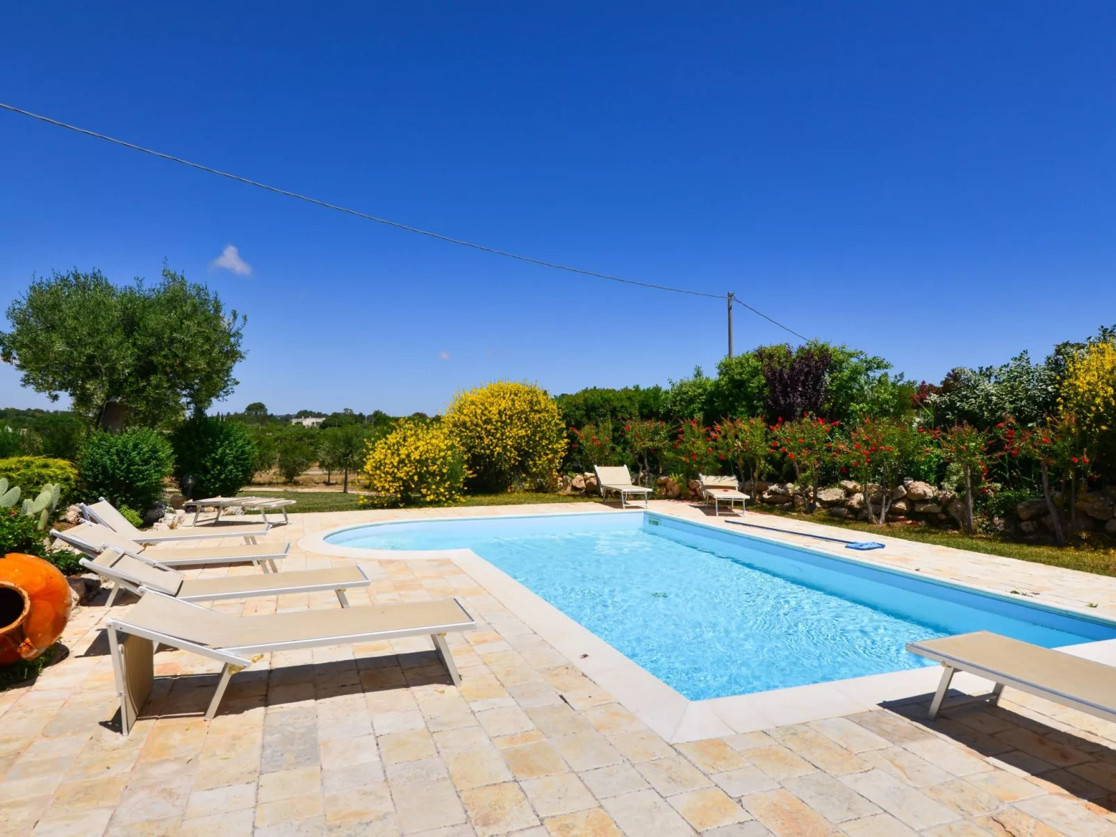 Casa Blu, alte Villa mit privatem Pool und Spa-Buiten