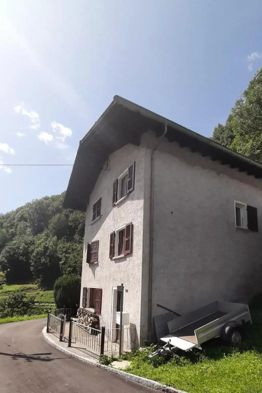 'Cà da Rör' mit Bergblick