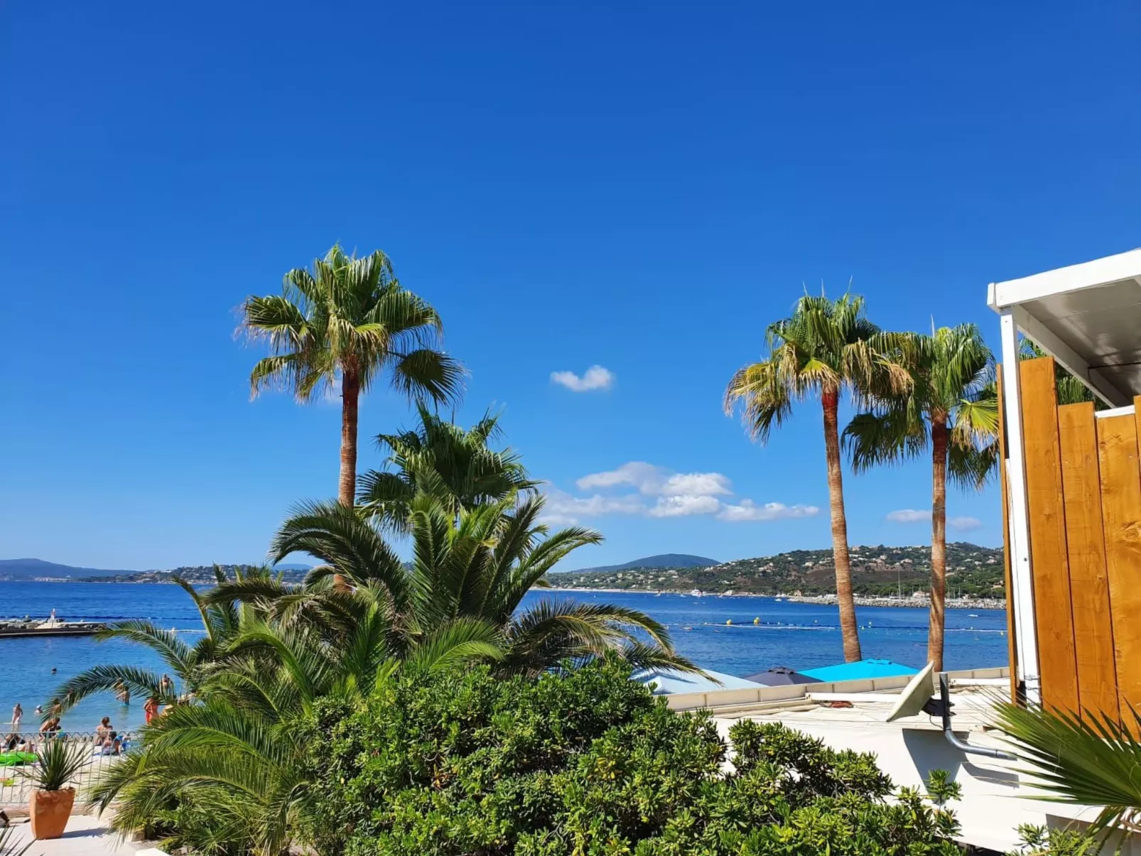 Golf de ST Tropez ,Wohnung mit Balkon-Buiten