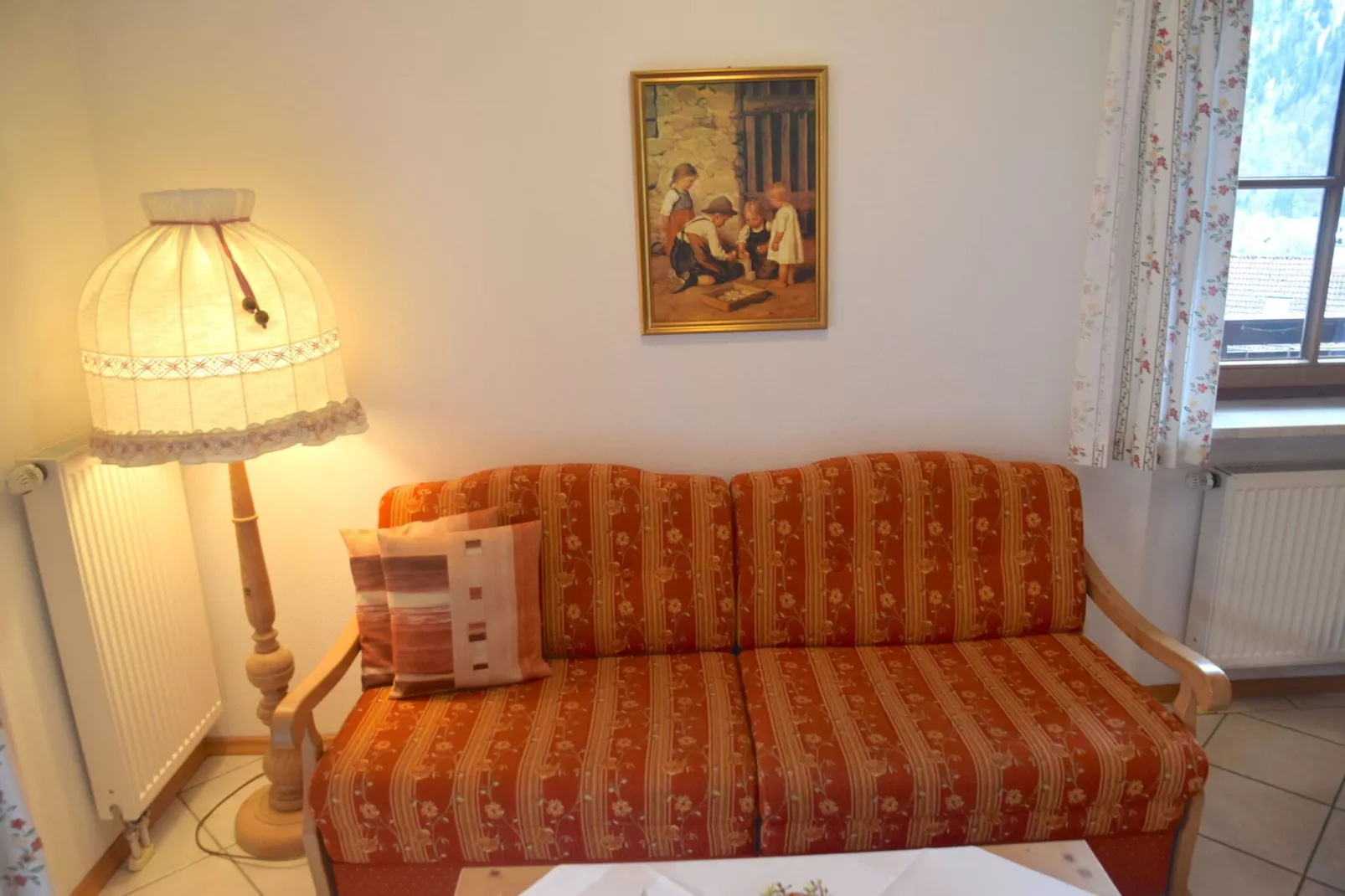 Ferienwohnung im Haus Schönbrunn-Woonkamer