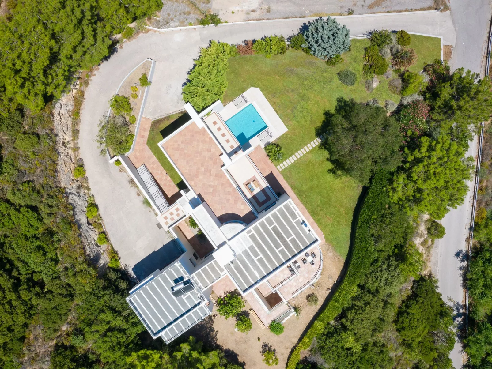 Ixian Hilltop Villa-Buiten