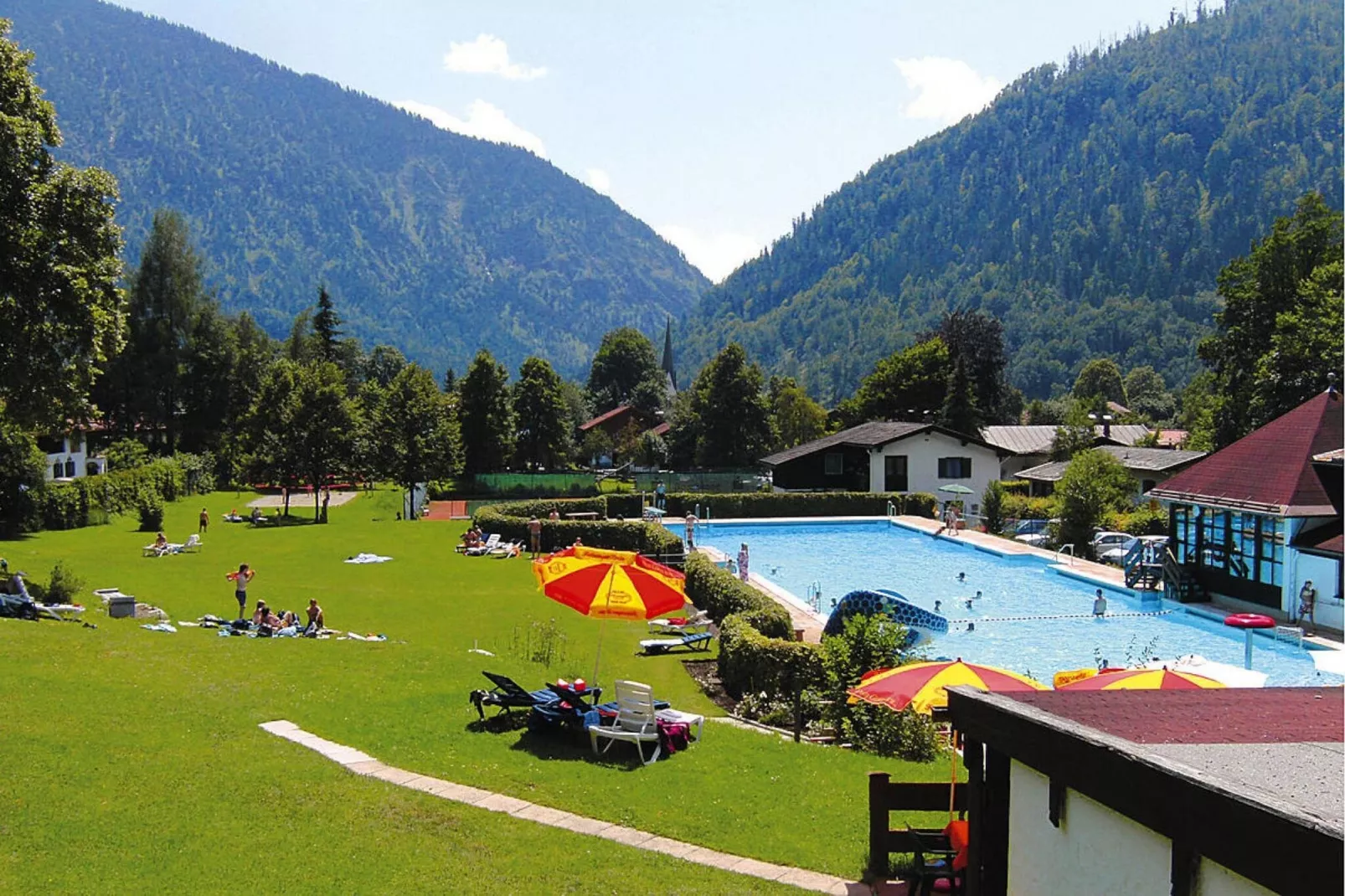 Ferienwohnung im Haus Schönbrunn-Gebieden zomer 1km