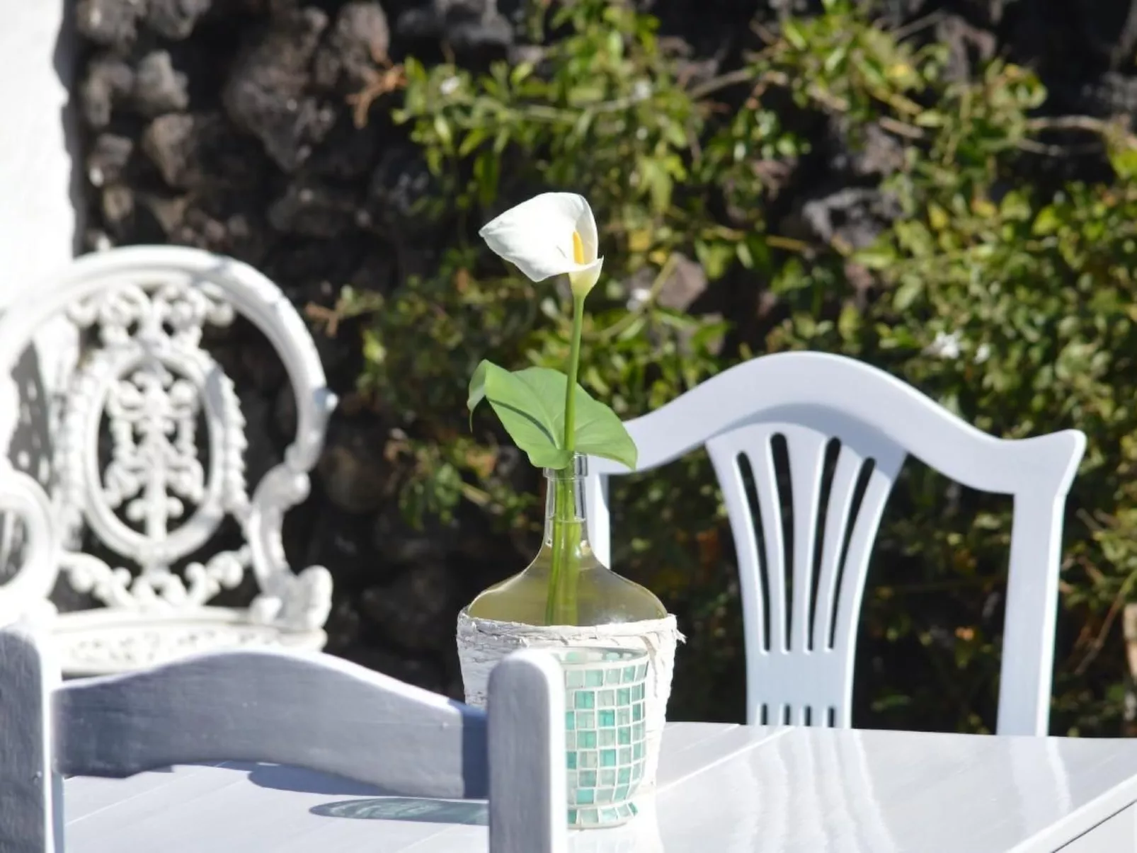 Schön eingerichtetes Bauernhaus - La Finca Yazmina-Buiten