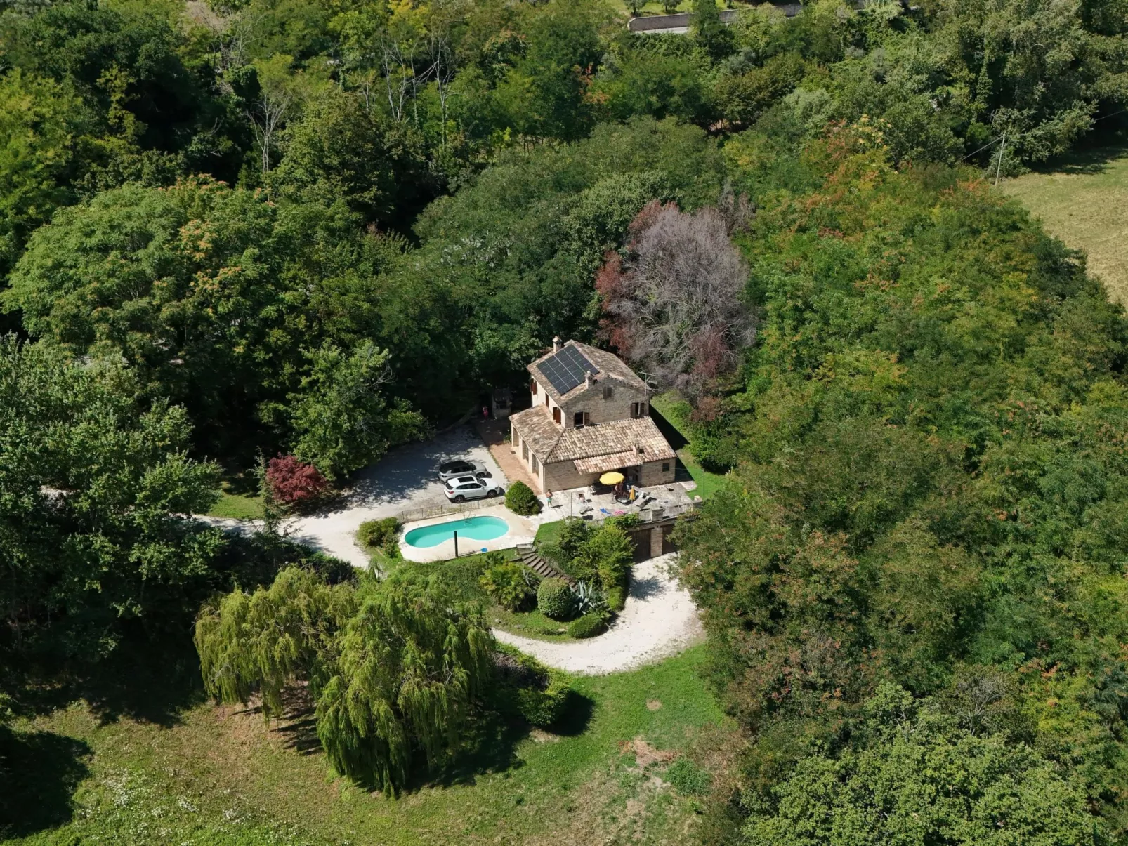 Ferienvilla 'Secret Montegiorgio-Buiten