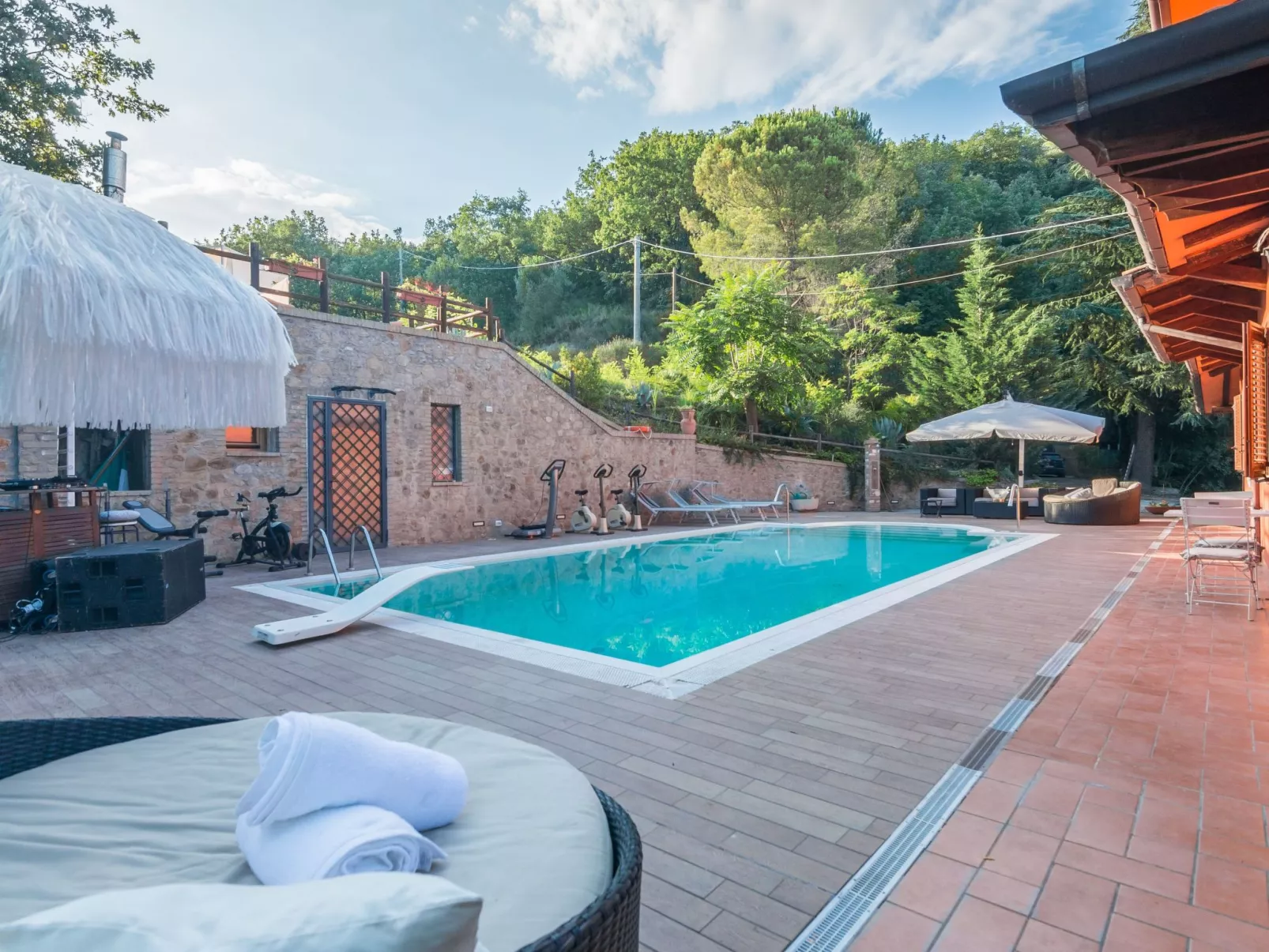 Landgut "TenutaQuarantaOlivi-Buiten