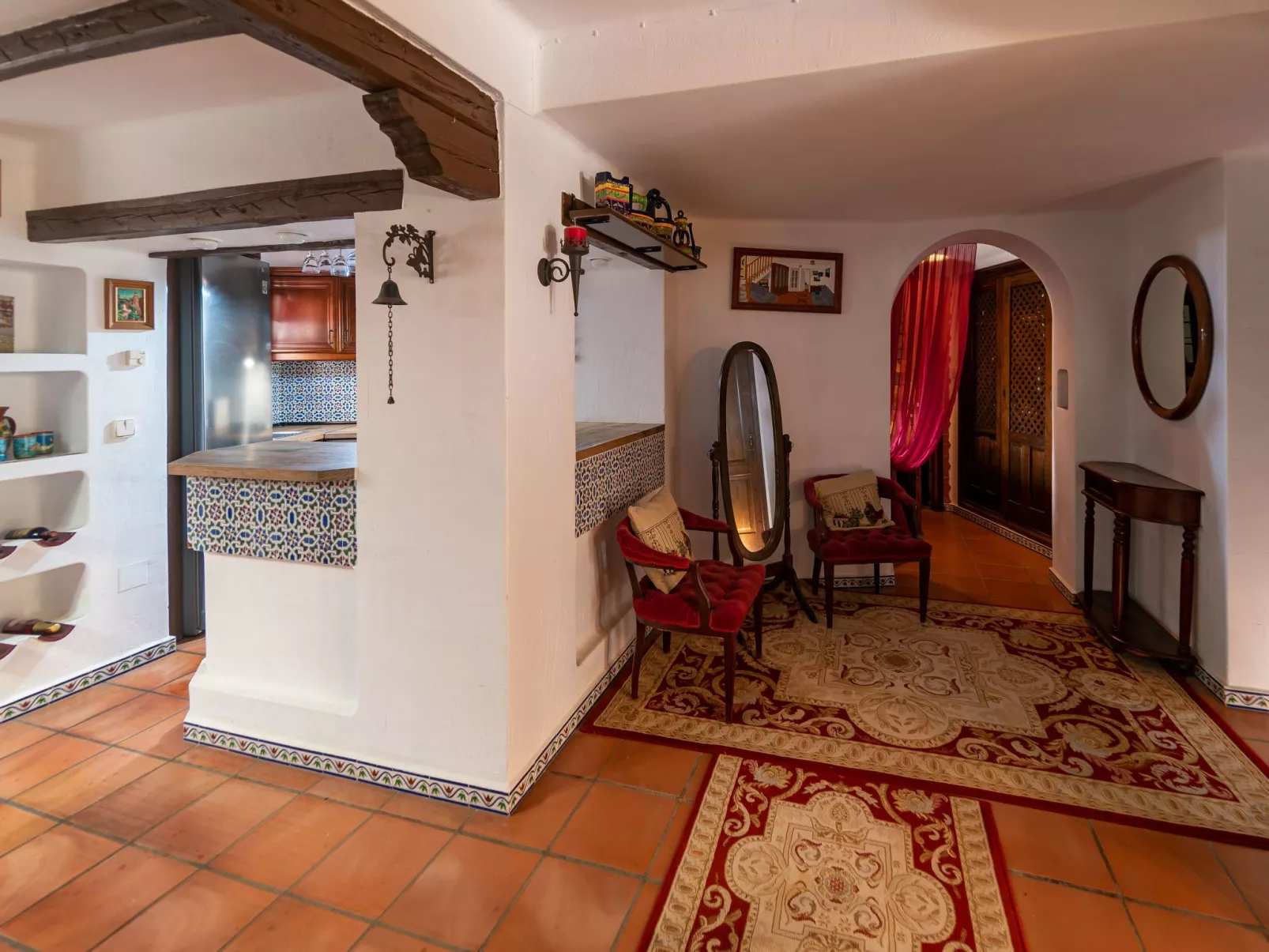 Das beste Haus große Terrasse Strand und Bars-Binnen