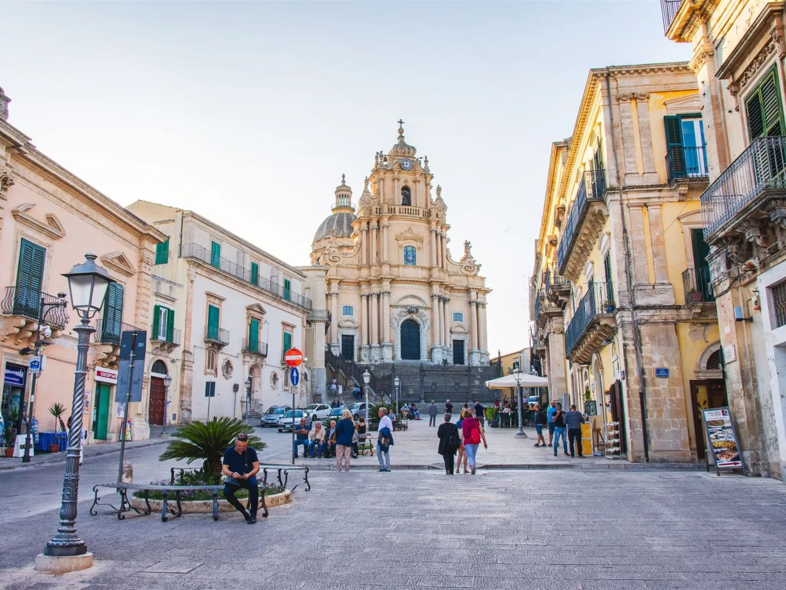 Ettore, Wohnung mit Blick auf die Kathedrale von Ibla-Buiten