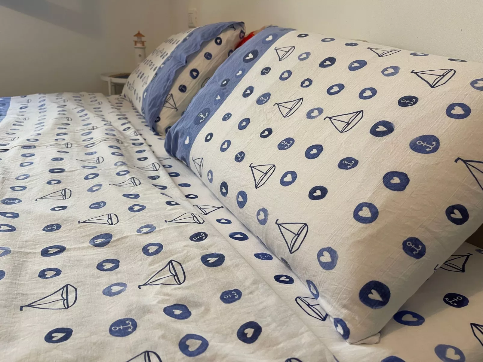 Flacher Strand und Zentrum, Privatparkplatz-Binnen