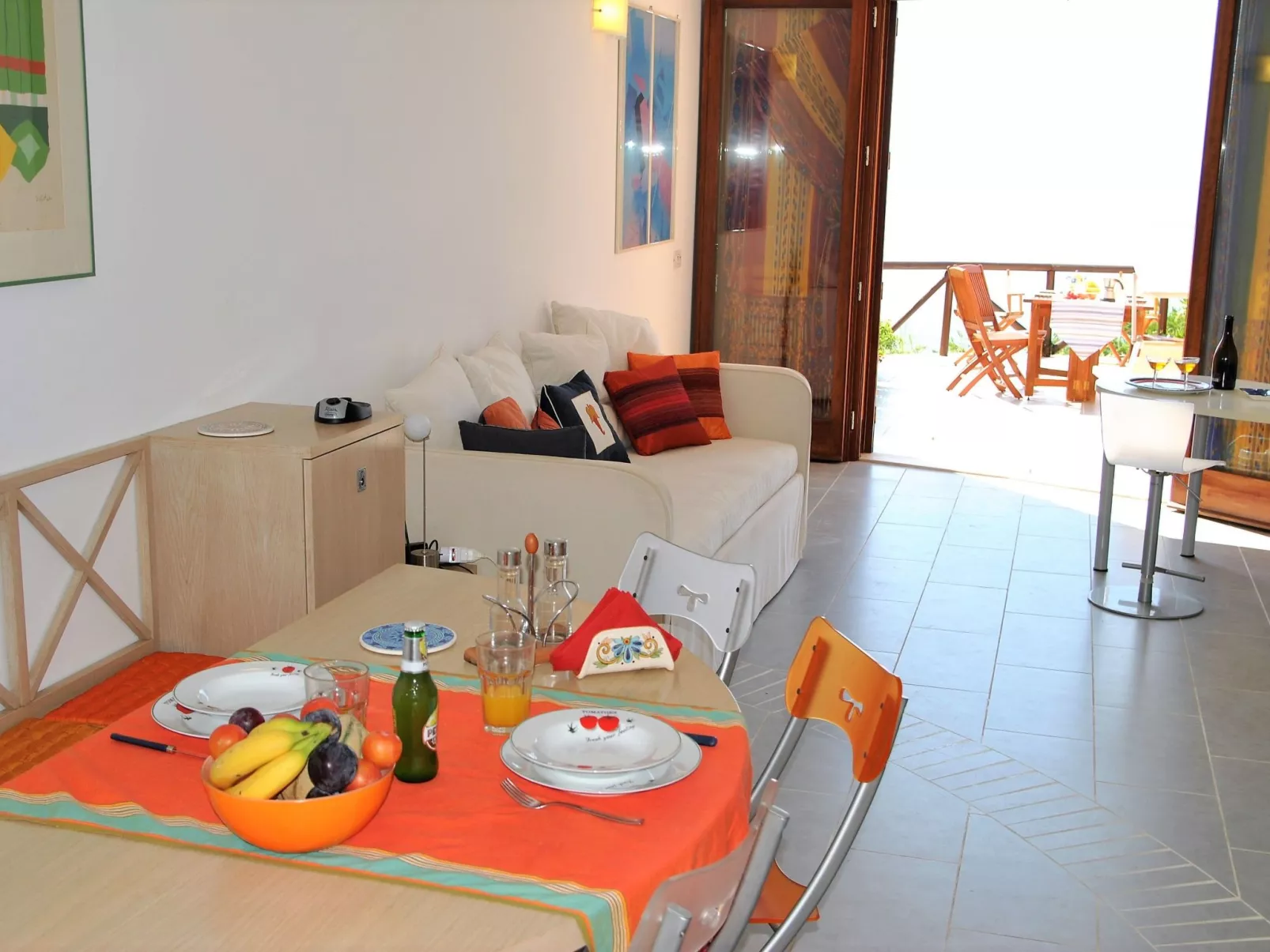 Haus in Sperlonga mit Terrasse und Grill-Binnen