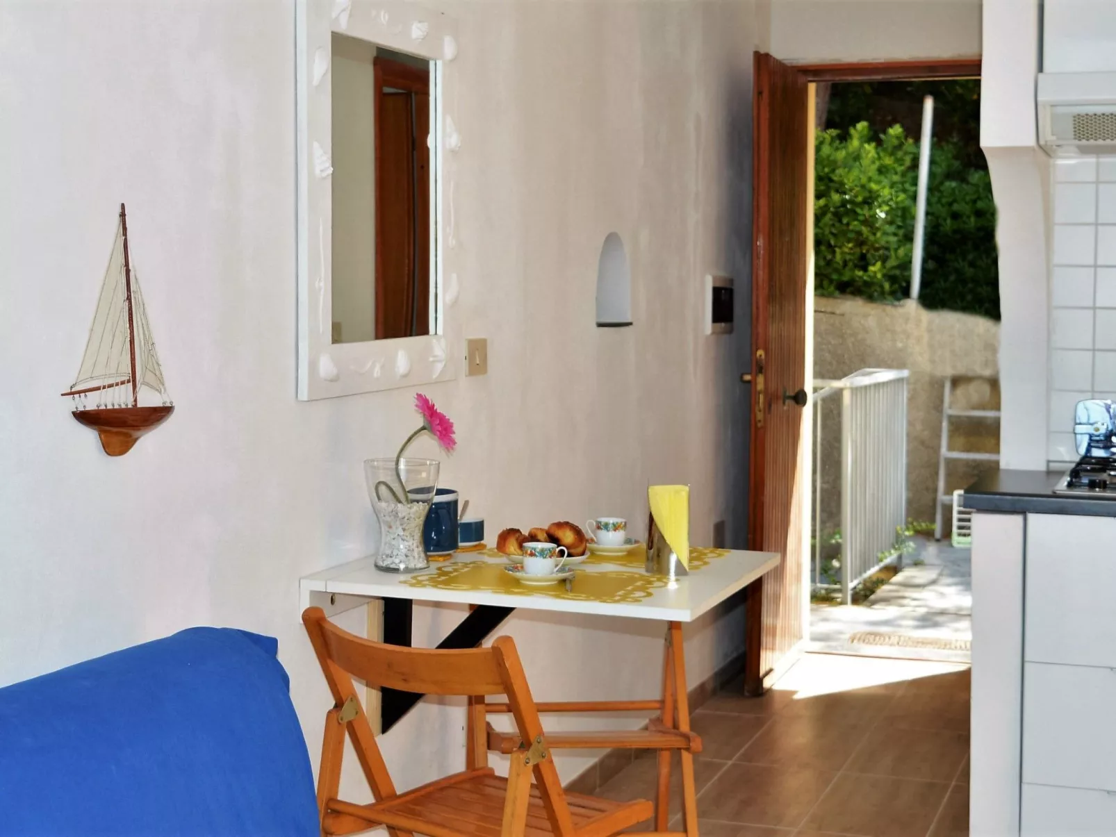 Wohnung in Moneglia mit Terrasse und Grill-Binnen