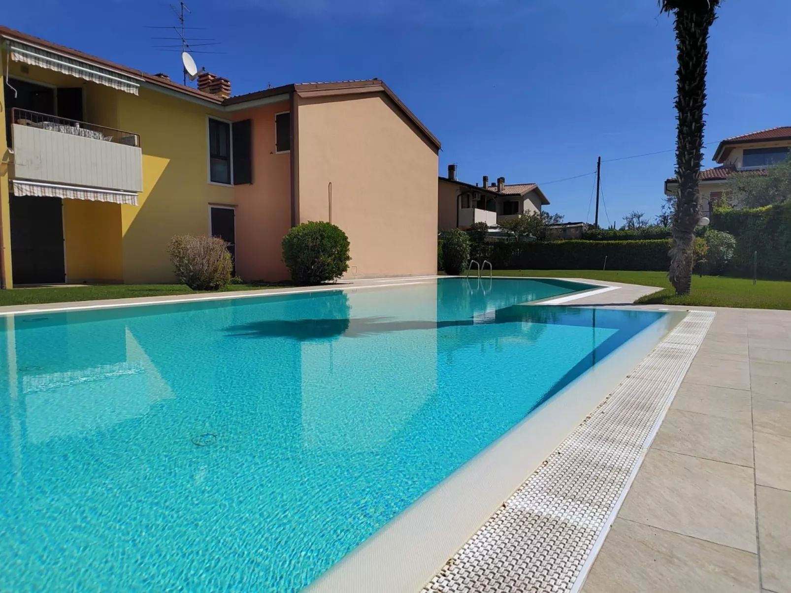 La Palma - Apartment mit Balkon und Poolblick-Buiten