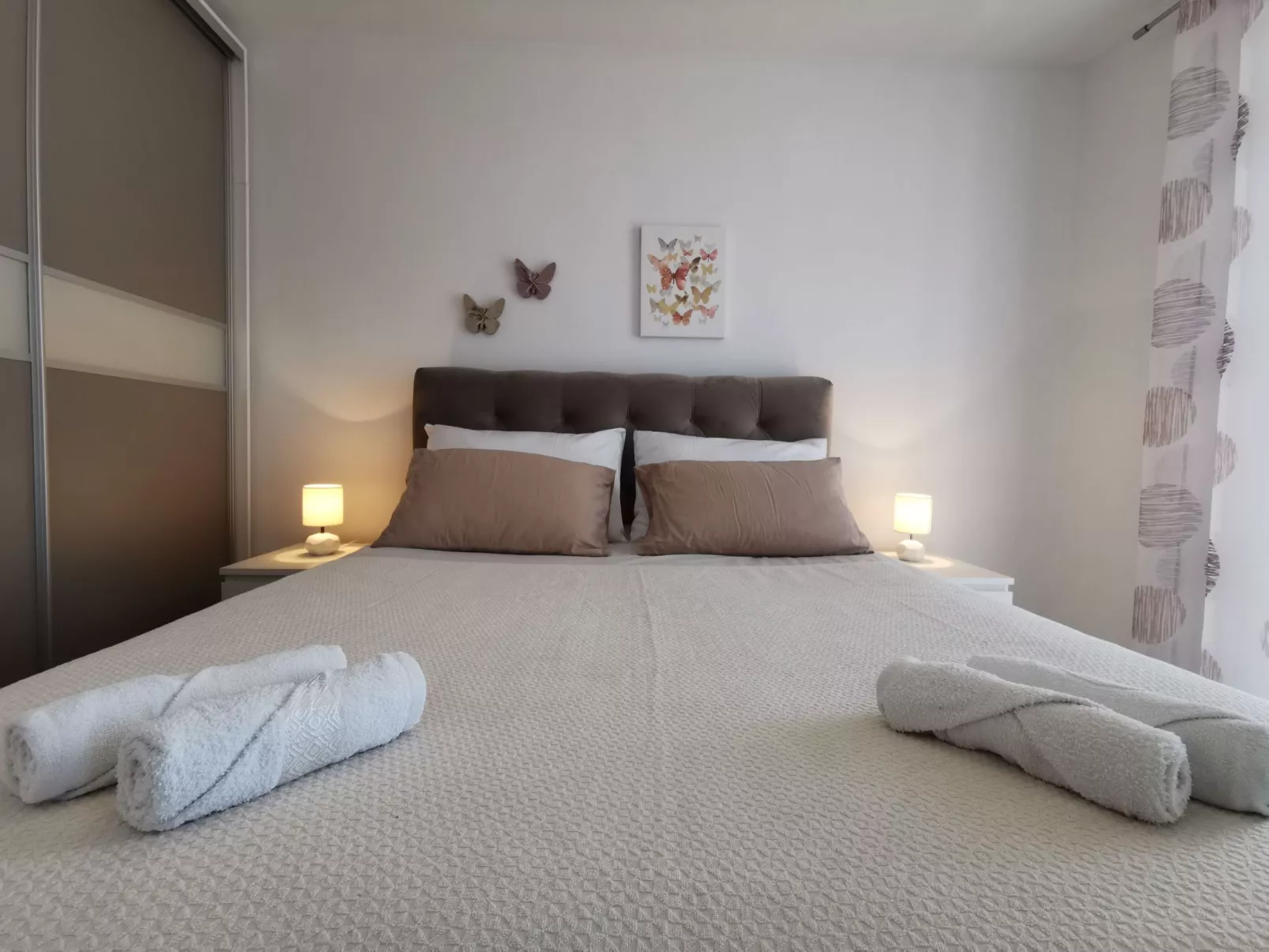 Gemütliche 2-Schlafzimmer-Wohnung mit Meerblick, Crikvenica-Binnen