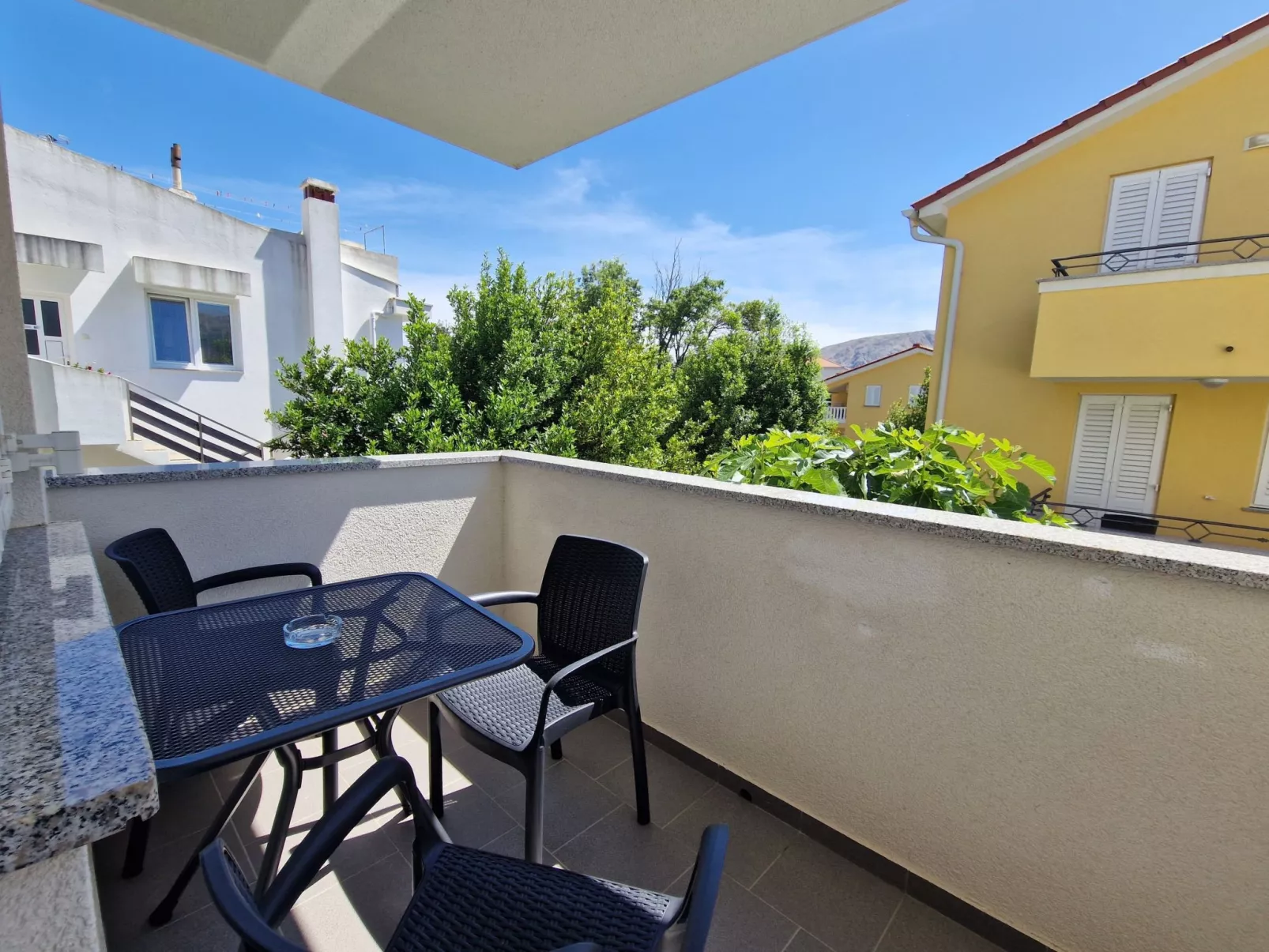 In Baška mit Eigenem Balkon