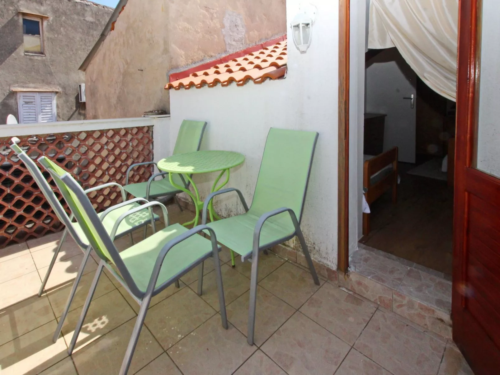 Appartement in Baška mit Eigenem Balkon-Binnen