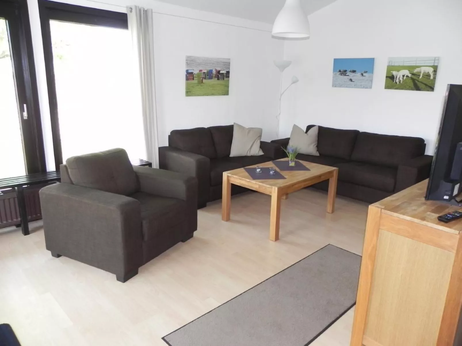 Freistehendes Ferienhaus in 2.Reihe am See-Binnen