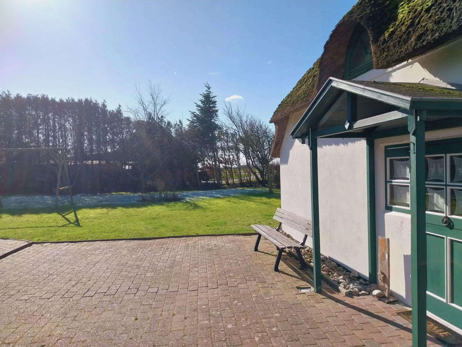 Reetdachhaus Petra-Buiten