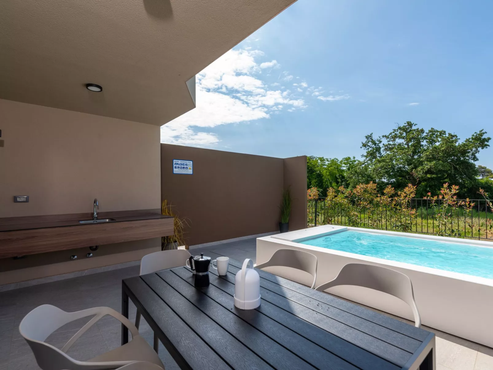 Quercus Village APP 10 mit privatem Pool-Buiten