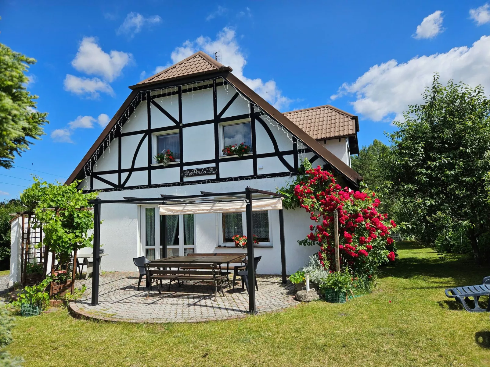 Fachwerkhaus "Paula" mit Blick auf das Wasser-Buiten