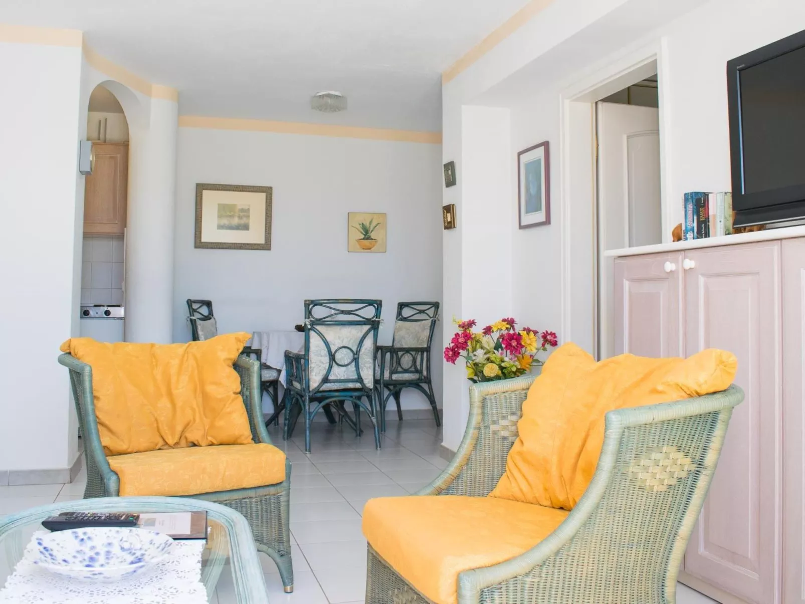 Wohnung mit botanischem Garten und Meerblick - Binnen