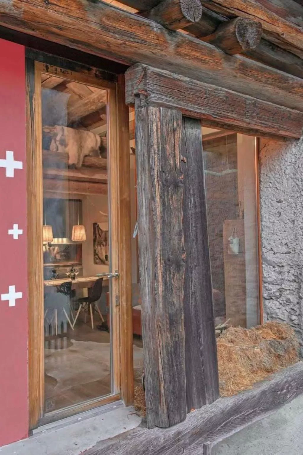 Mit Bergblick-Buiten