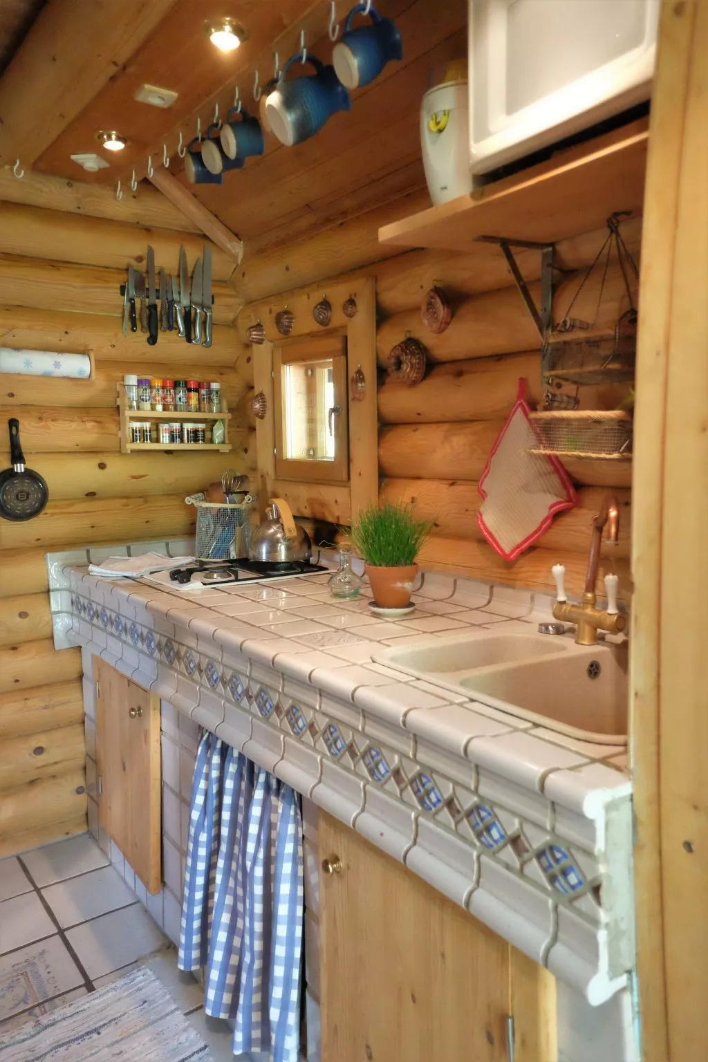 Finnisches Holzhaus-Binnen