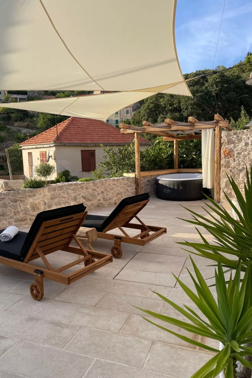 Charmantes traditionelles Steinhaus Villa Teza Hvar-Buiten