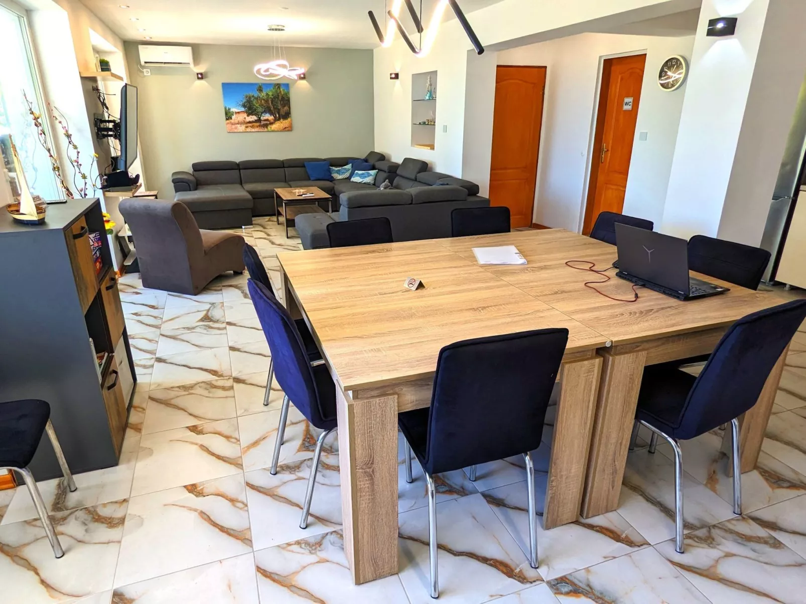 Familienvilla "Dionysus" mit Pool und Meerblick-Binnen