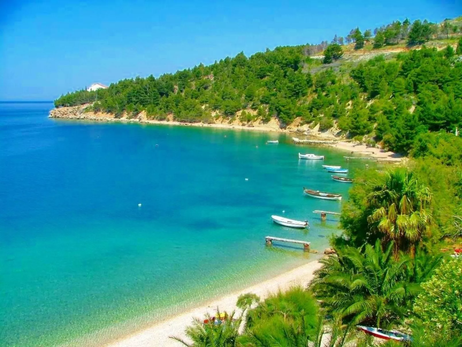 Villa Martina Matea große Villa mit beheiztem Pool-Buiten