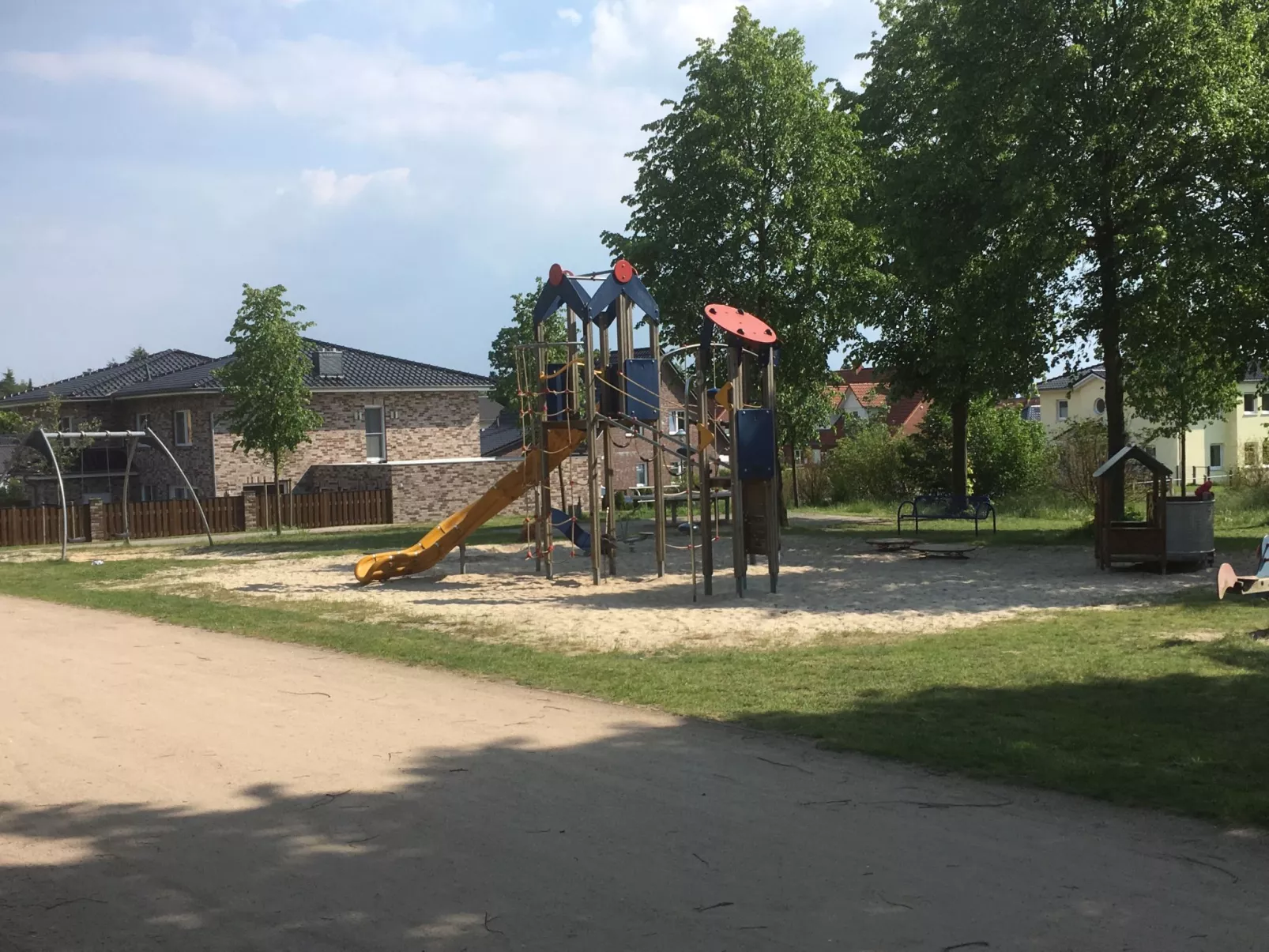 In Soltau mit Garten-Buiten