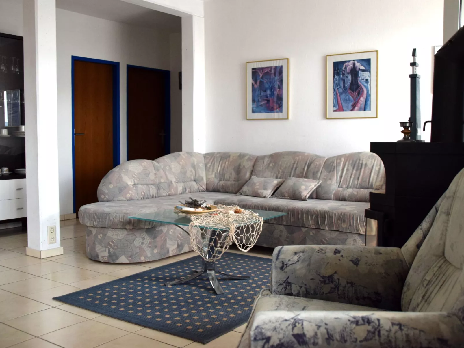 Für sechs Personen mit Terrasse im Erdgeschoss gelegen-Binnen