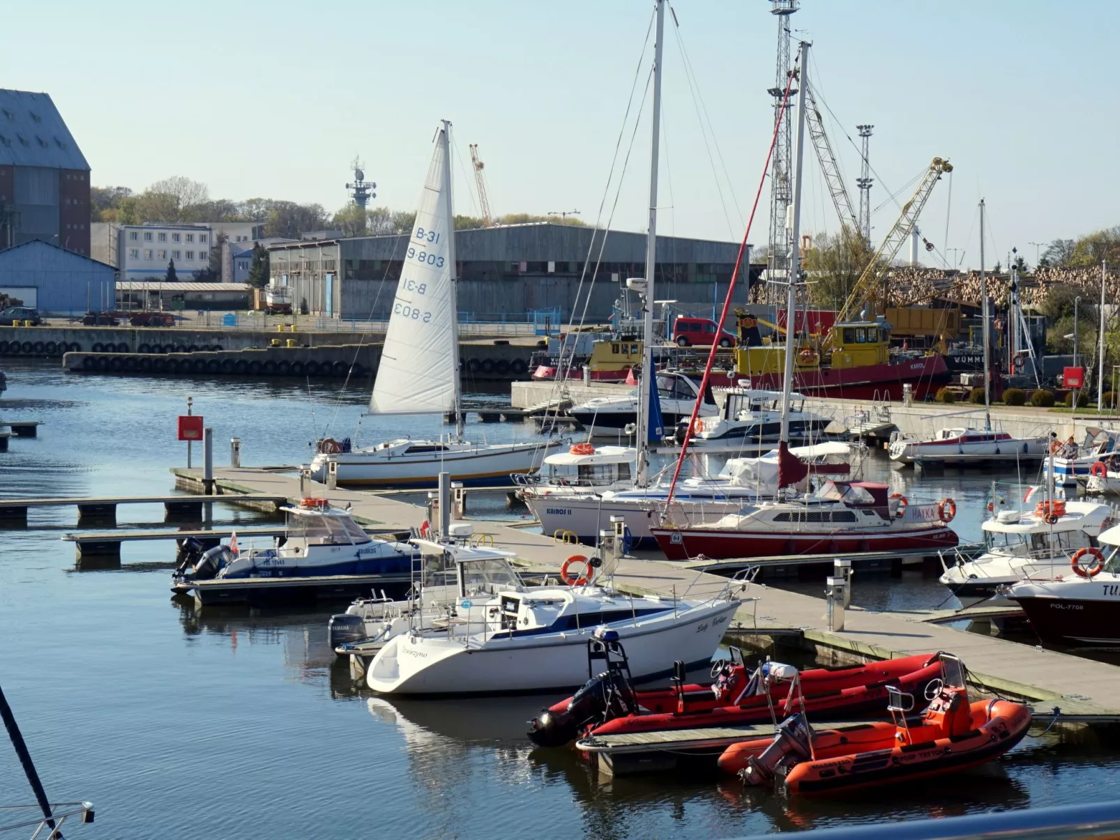 Appartement in Nowe Miasto mit Garten-Buiten
