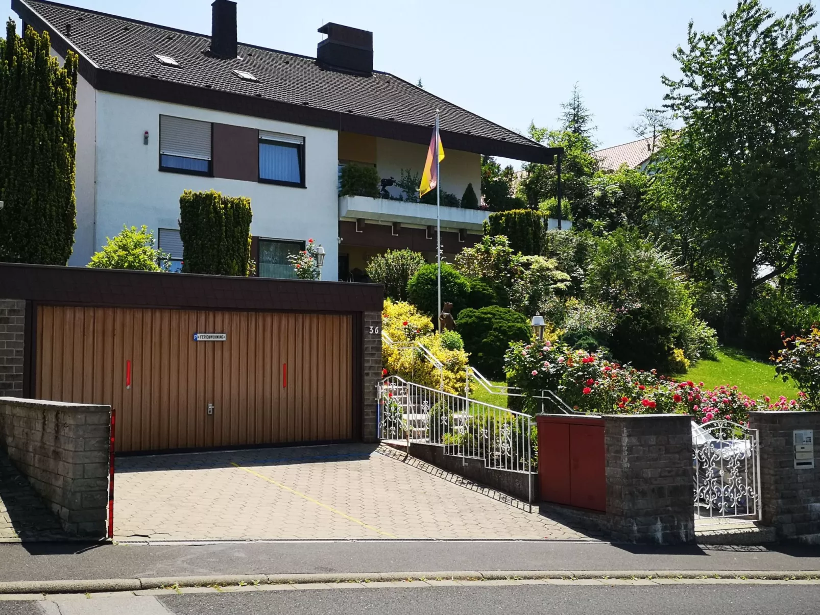 Appartement in Terrasse, ruhige Lage, stadtnah-Buiten