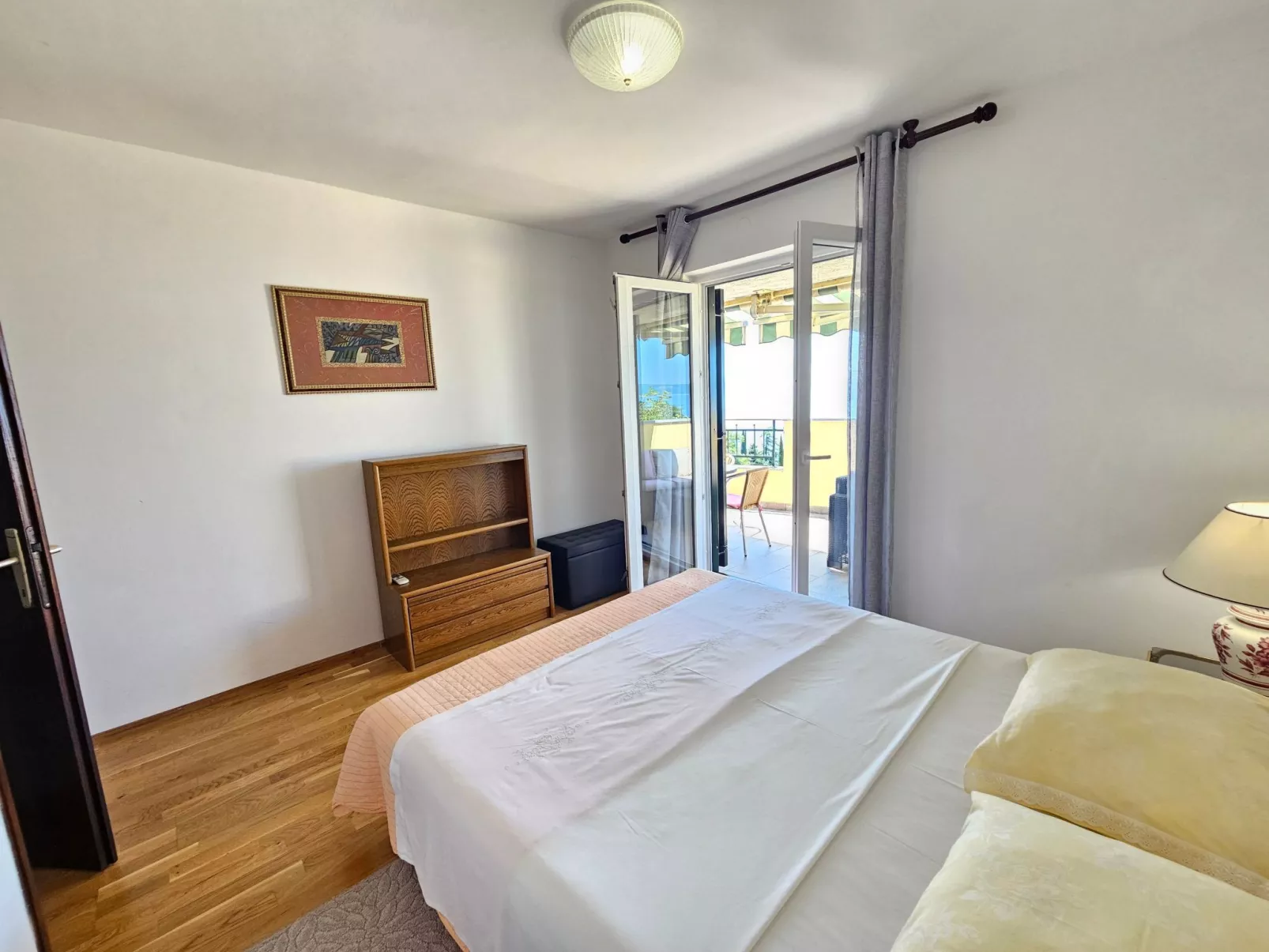 Wohnung mit Meerblick, 150 m vom Strand entfernt-Binnen