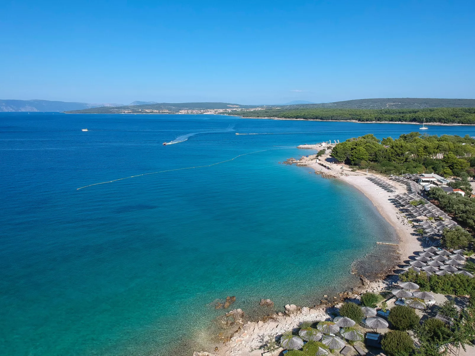 Appartement "Josip" mit Blick auf das Wasser-Omgeving