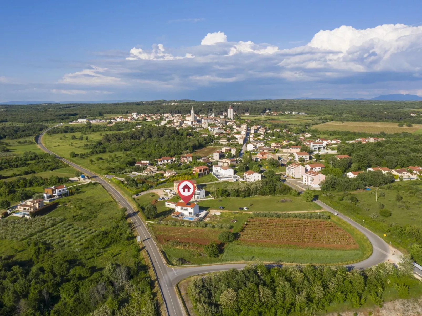 Villa Euphoria mit Pool, Sauna und Whirlpool-Buiten