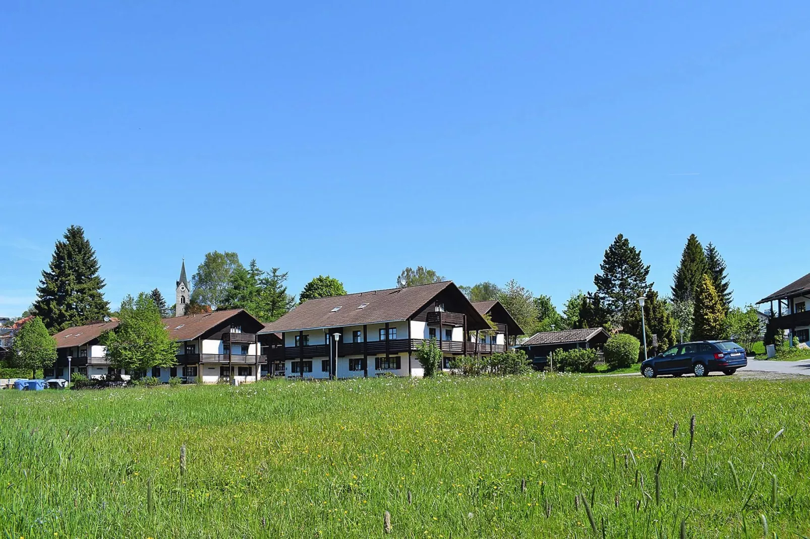 Holiday resort Bäckerwiese Neuschönau-Wohnung OG mit Balkon-Overloop