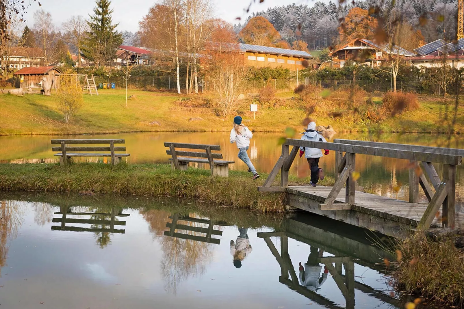 Holiday resort Bäckerwiese Neuschönau-Wohnung OG mit Balkon-Overloop