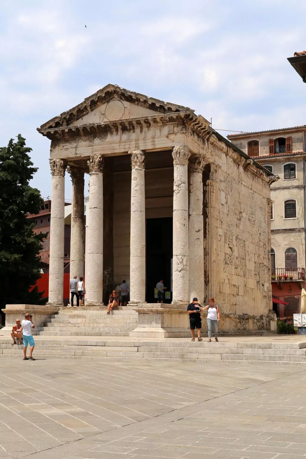 Für 4 Personen  + 1 Kind ca. 95 m&sup2; in Pula, Istrien (Pula und Umgebung)-Buiten