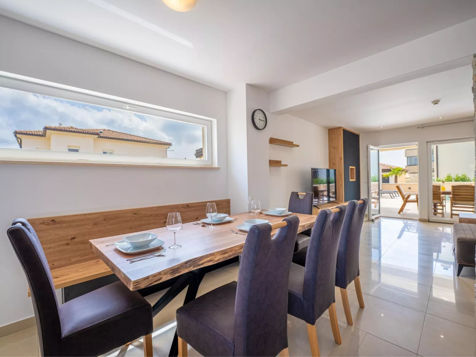 Ferienvilla "Villa Dvor" mit privatem Pool-Binnen