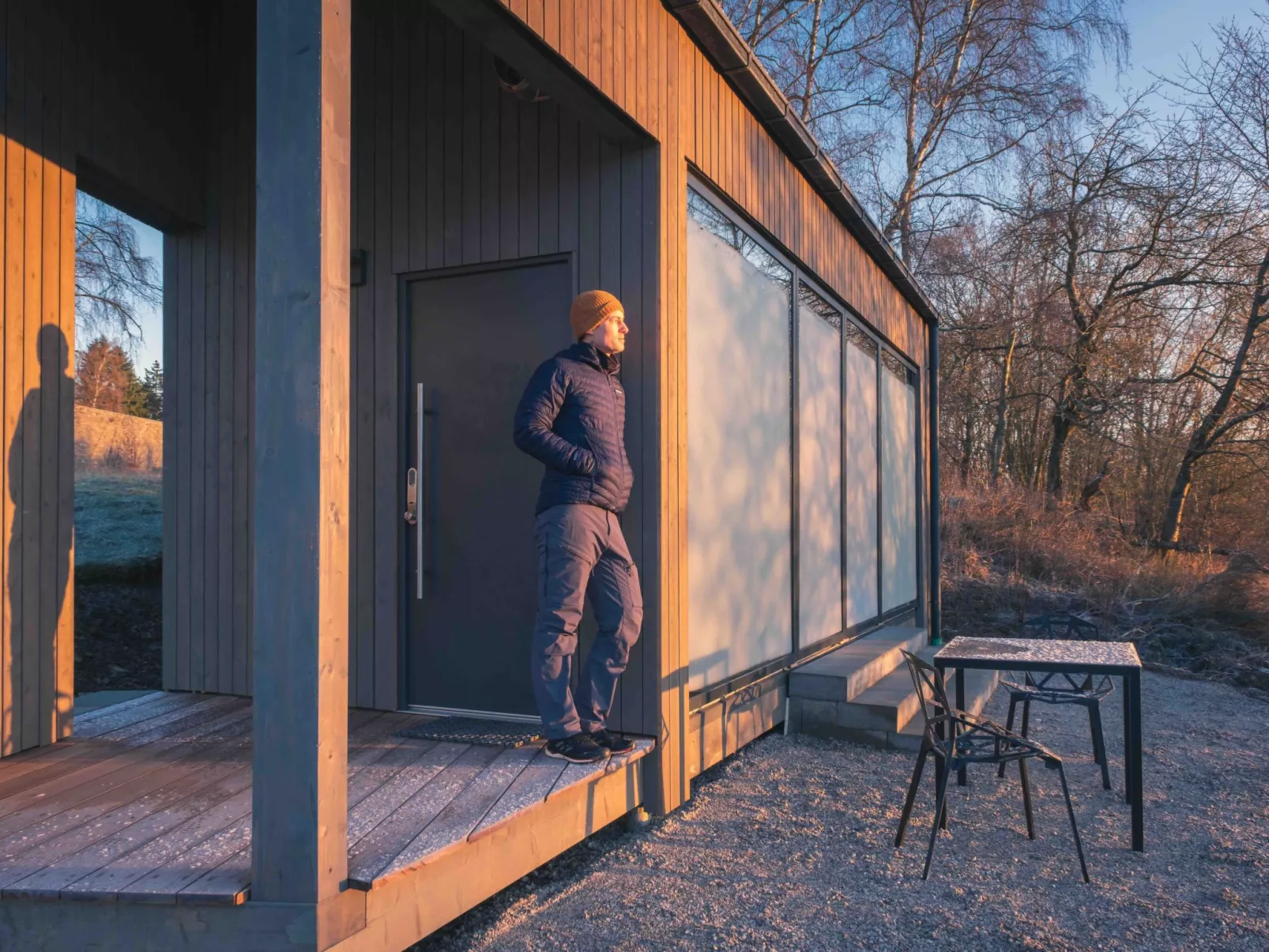 (B) Cabin Stars-Buiten