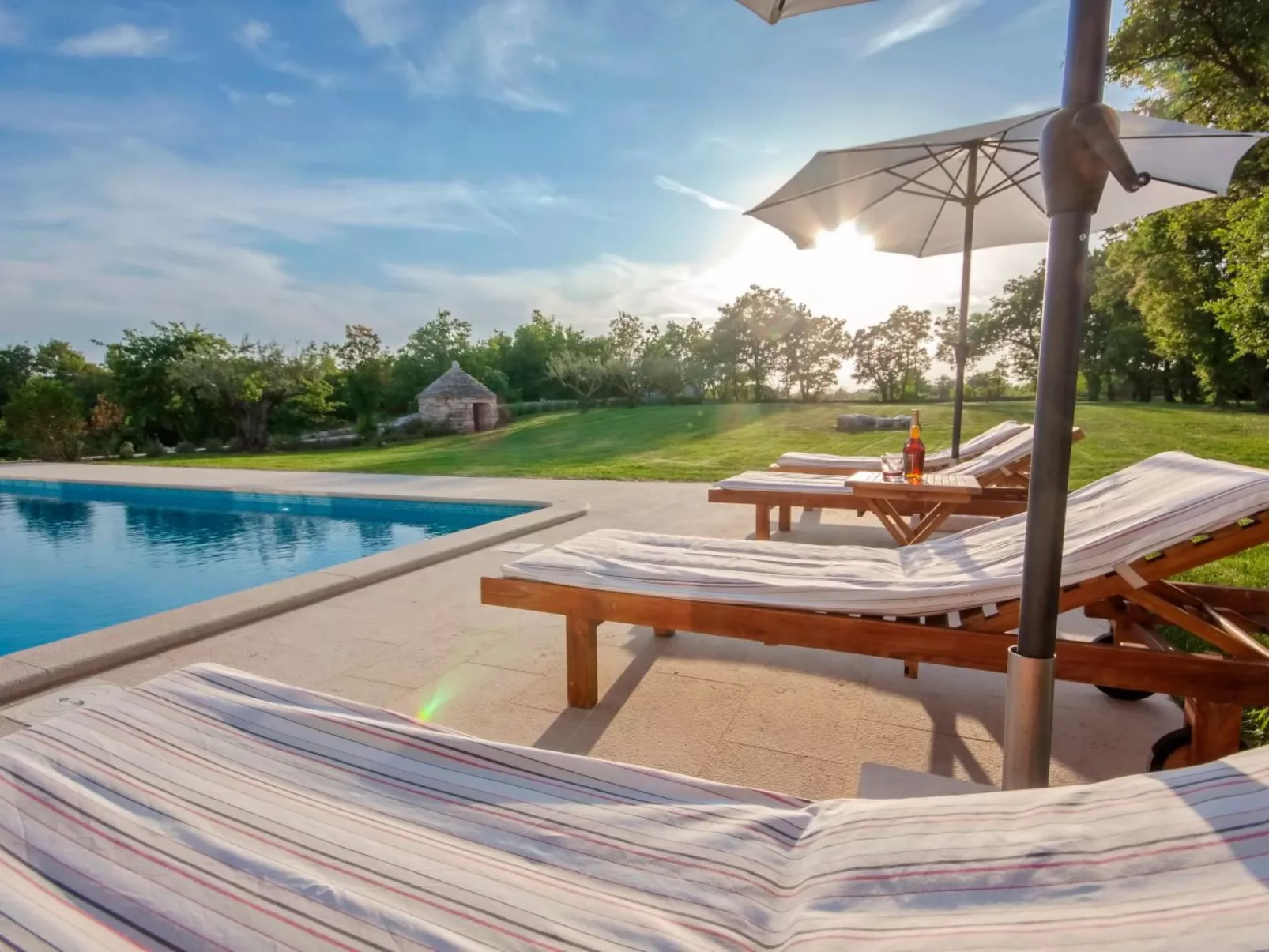 Villa "Villa Marija" mit Sauna-Buiten