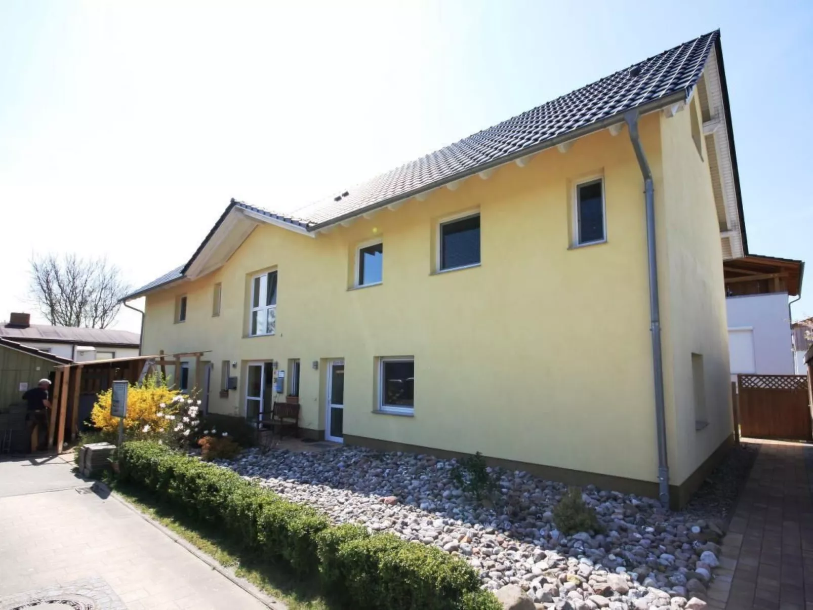 Wohnung in Koserow mit Garten und Grill und Neben dem Strand-Buiten