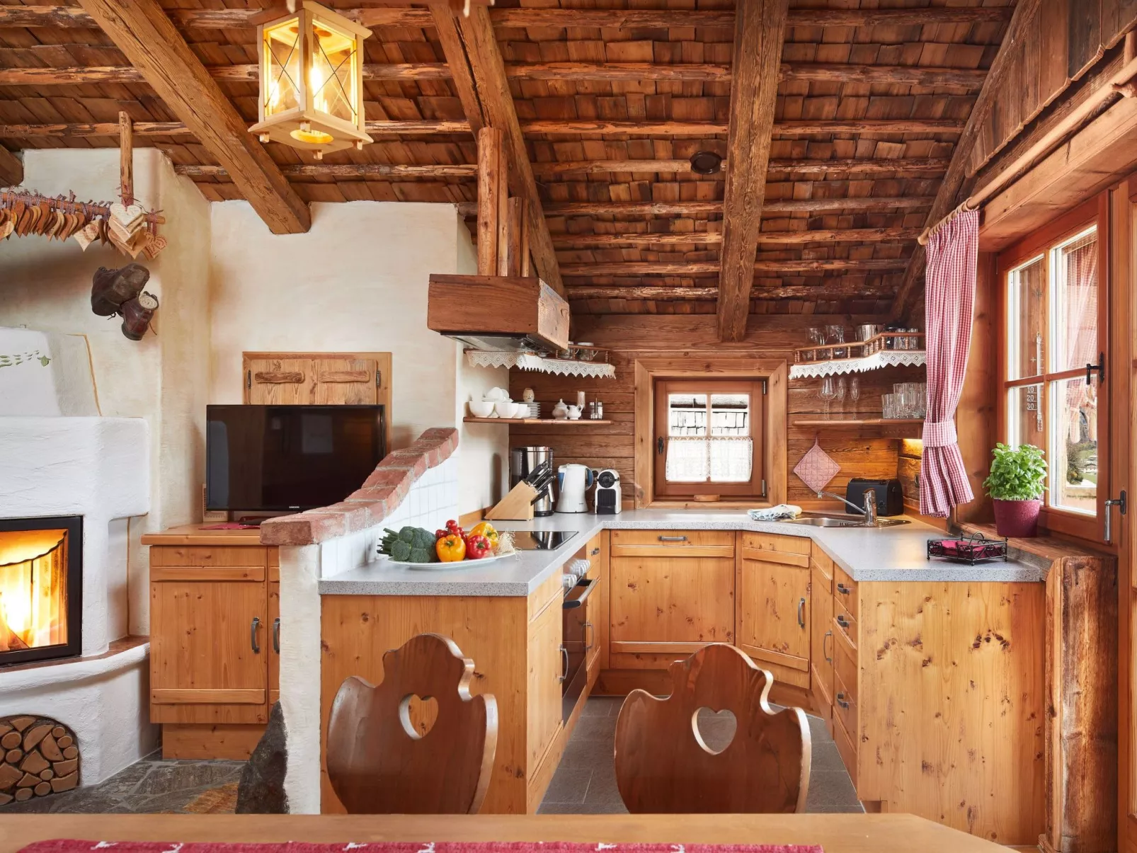 Im Almdorf in Flachau-Binnen